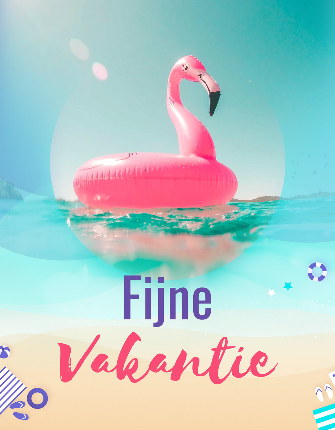 Fijne Vakantie plaatje